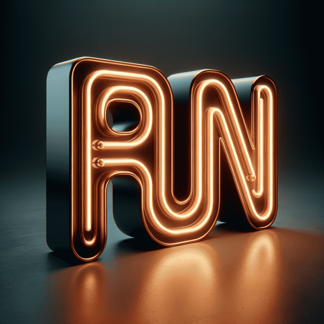 サイバー世界の野外ステージ会場でコンサートを行っているアーティスト