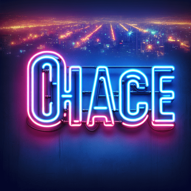 サイバー世界の野外ステージ会場でコンサートを行っているアーティスト