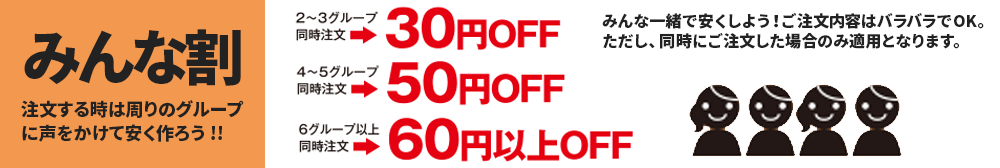 みんな割