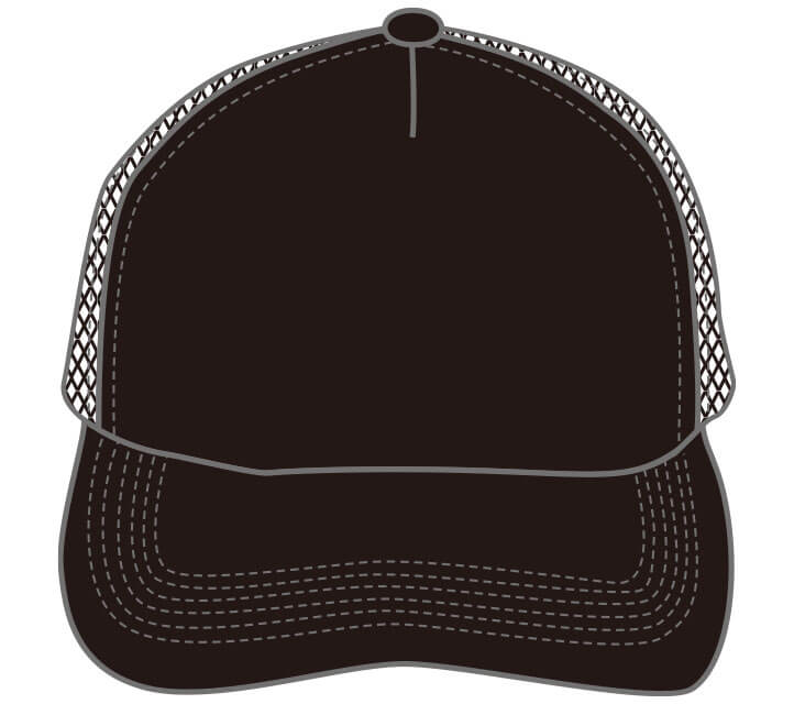 シミュレーター用キャップのカラーサンプル