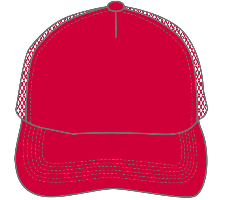 シミュレーター用キャップのカラーサンプル