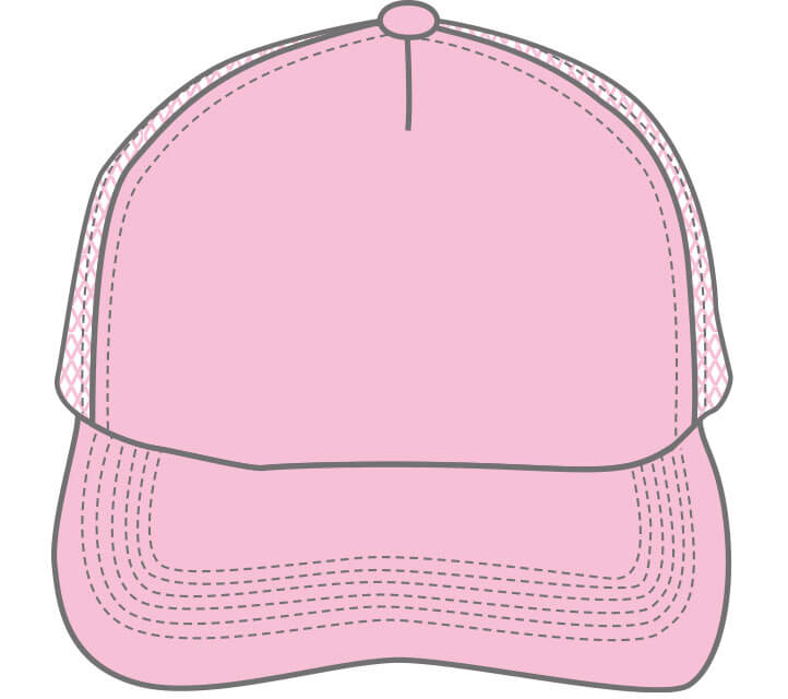 シミュレーター用キャップのカラーサンプル