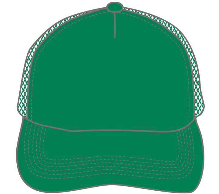 シミュレーター用キャップのカラーサンプル