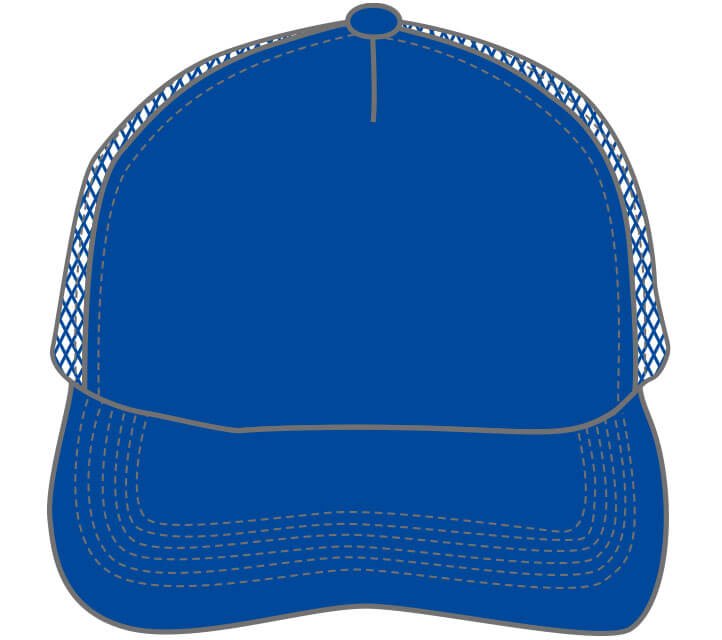 シミュレーター用キャップのカラーサンプル