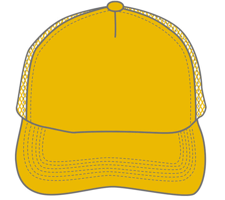 シミュレーター用キャップのカラーサンプル