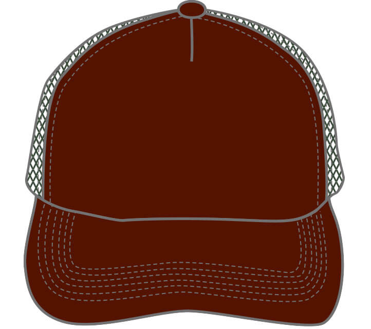 シミュレーター用キャップのカラーサンプル