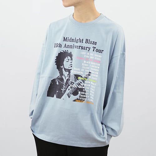 ビッグシルエットロングスリーブTシャツ