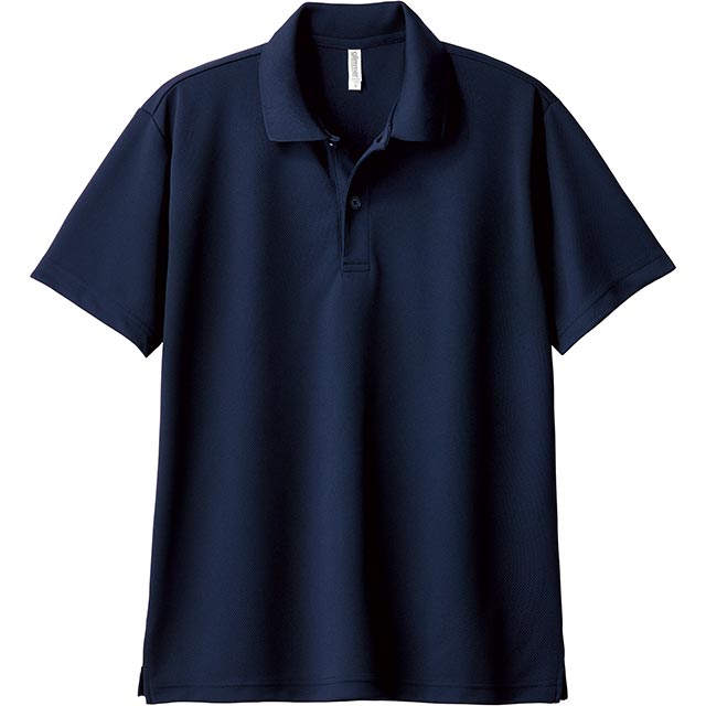 ネイビー｜爽快ドライポロシャツ