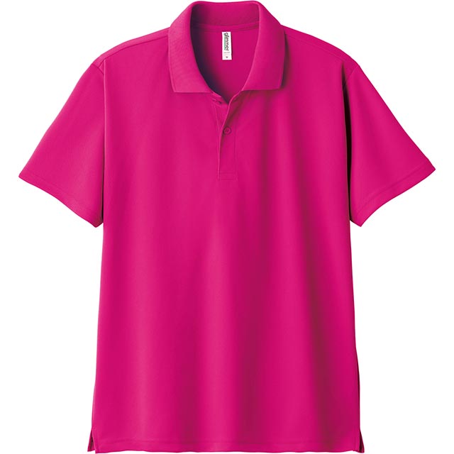 ホットピンク｜爽快ドライポロシャツ