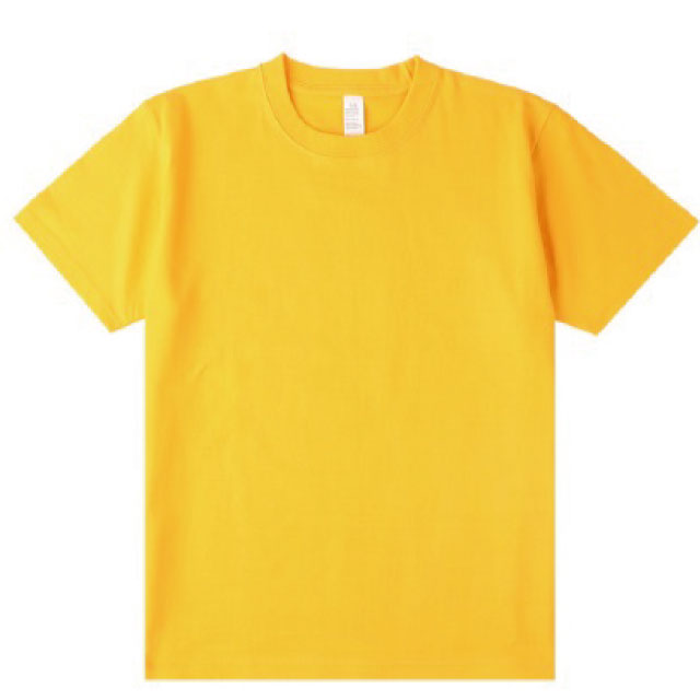 イエロー｜ハイランクTシャツ