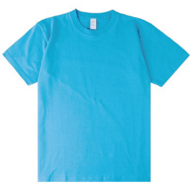 ターコイズブルー｜ハイランクTシャツ
