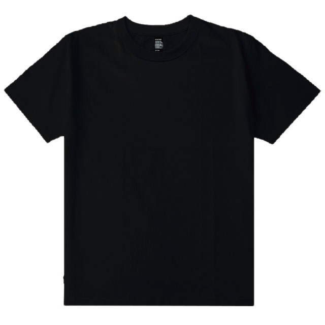ブラック｜THEアメリカン厚手Tシャツ