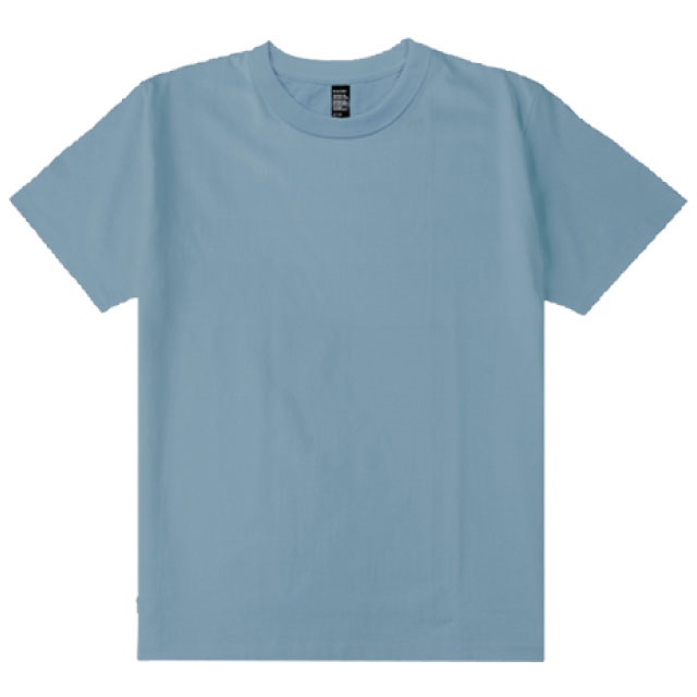 セメントブルー｜THEアメリカン厚手Tシャツ