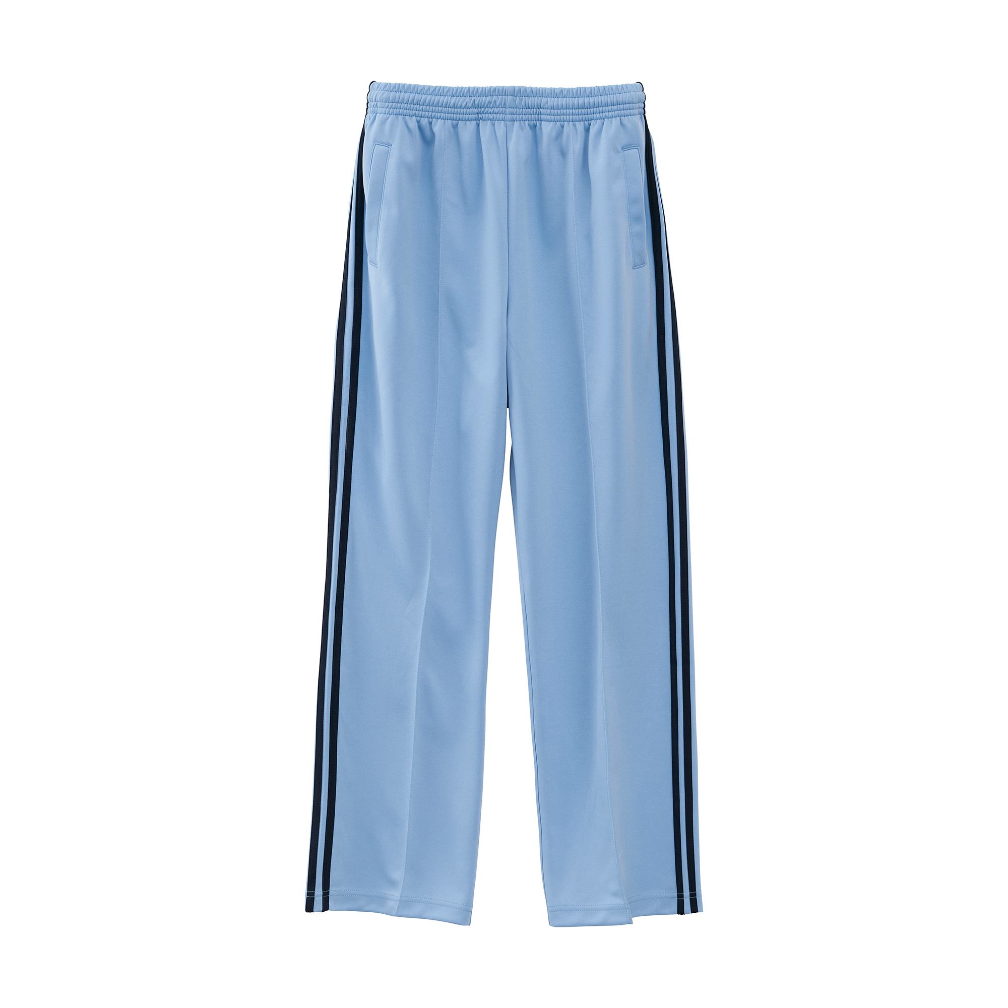 サックス×ネイビー｜ハイストリートラインパンツ