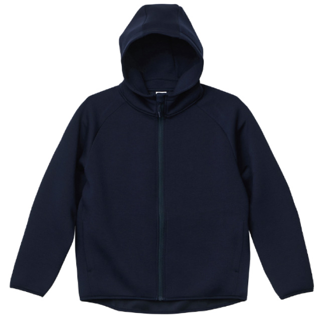 ネイビー｜NEWもちもちジップパーカー