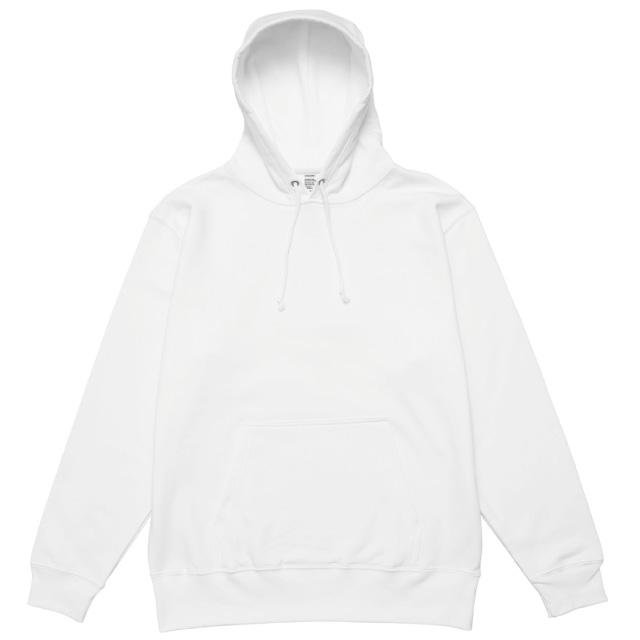 ホワイト｜上質なめらかパーカー