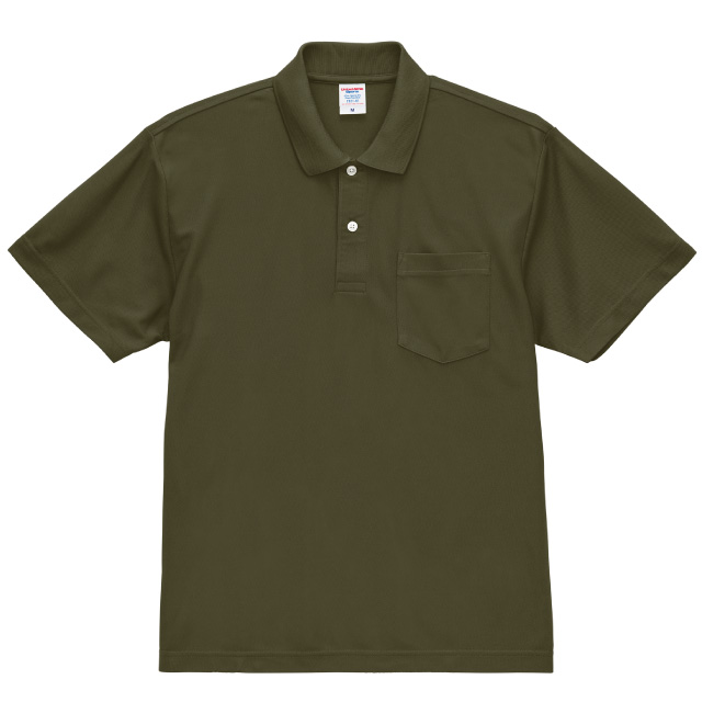 シティグリーン｜デイリードライポケット付きポロシャツ