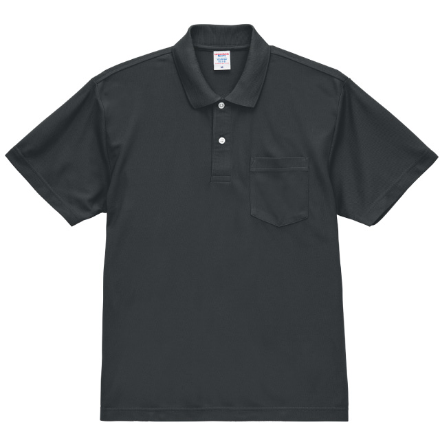 カーボン｜デイリードライポケット付きポロシャツ