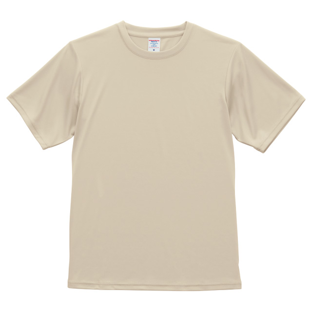 スモーキーベージュ｜やわらか再生Tシャツ