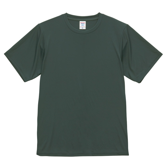 グレイッシュグリーン｜やわらか再生Tシャツ