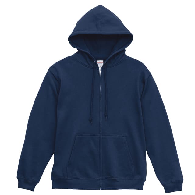 インディゴ｜王道カジュアルジップパーカー