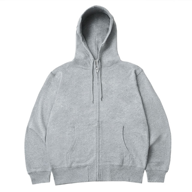 ヘザーグレー｜クイックドライジップパーカー