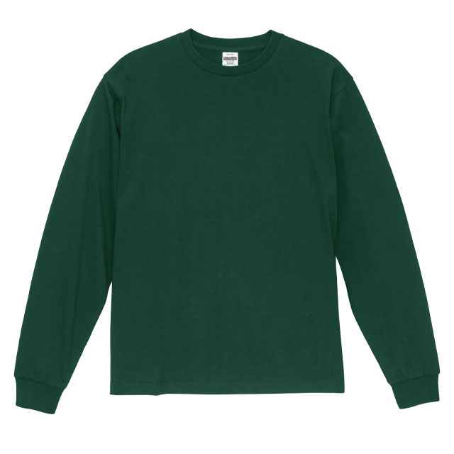 モスグリーン｜ゆるそでロングTシャツ