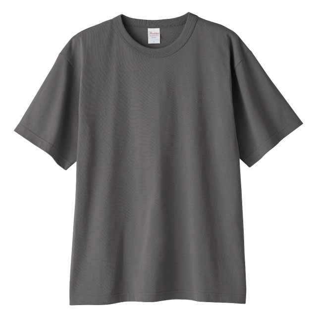 チャコール｜襟ぐりしっかりTシャツ