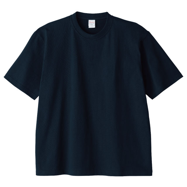 ブラック｜襟ぐりしっかりビッグTシャツ