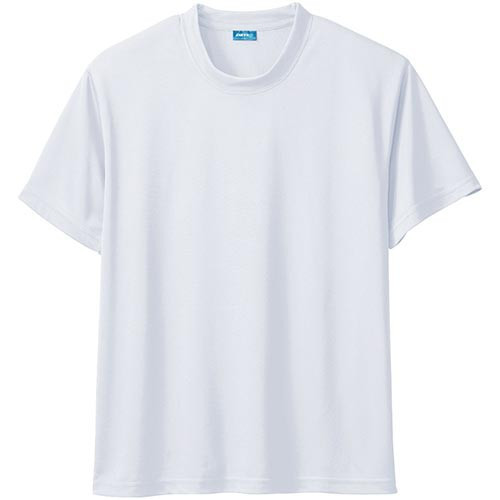 ホワイト｜ハニカムメッシュTシャツ