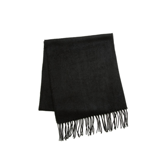 ブラック｜ぽかぽかライトマフラー