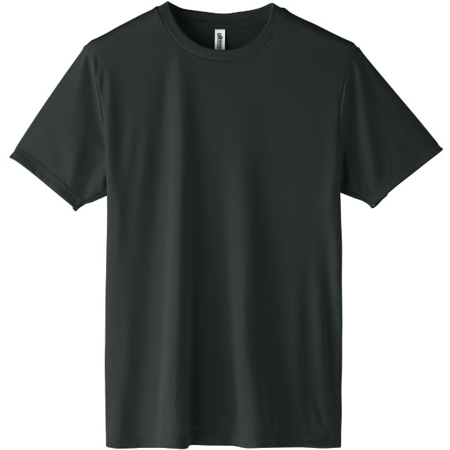 スモークブラック｜スポーツドライTシャツ