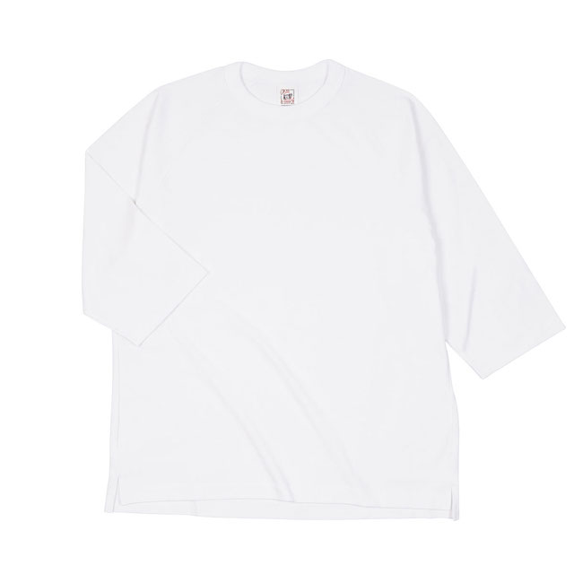 ホワイト｜リラックス7分袖Tシャツ