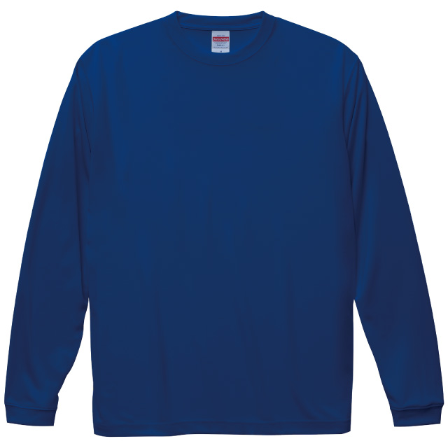 コバルトブルー｜シルキードライロング Tシャツ
