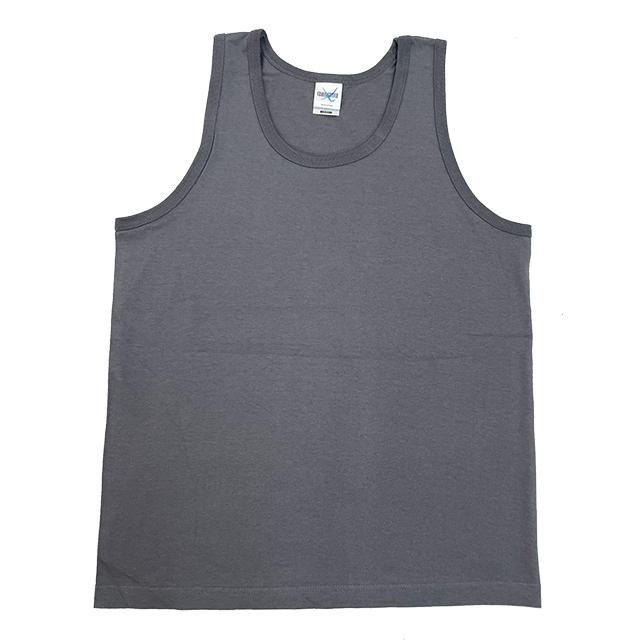 ダークグレー｜厚手タンクトップ