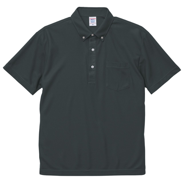 カーボン｜万能ドライポケット付きポロシャツ