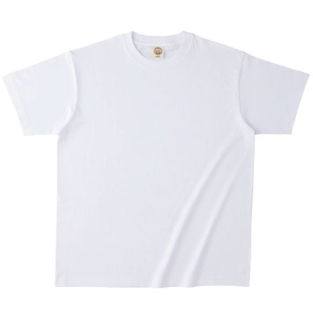 ホワイト｜オーガニックコットンTシャツ
