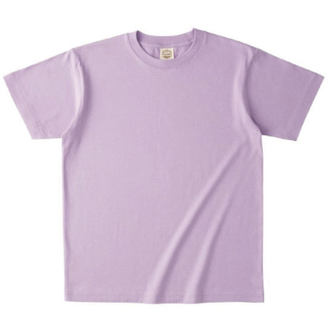 ライトパープル｜オーガニックコットンTシャツ
