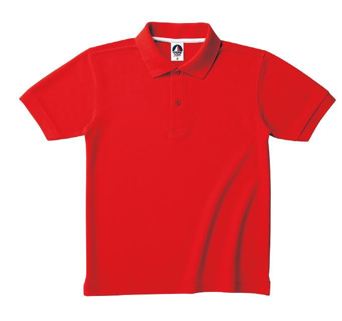 レッド｜ベーシックポロシャツ