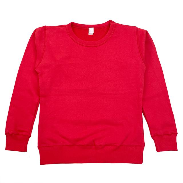 レッド｜スリムフィットトレーナー