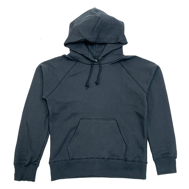 ブラック｜スリムフィットパーカー