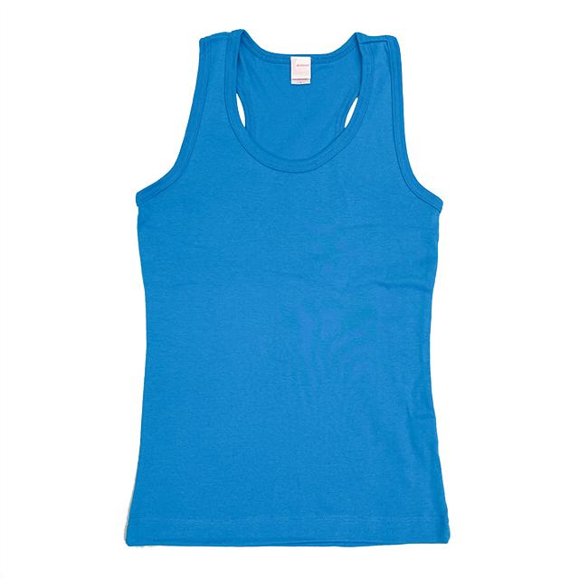 ディープターコイズ｜スリムフィットYバックタンクトップ