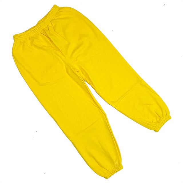 イエロー｜ダンサーズスウェットパンツ