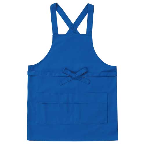 ブルー｜NO.1カフェエプロン