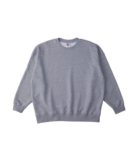 ヘザーグレー｜アクティブオーバーサイズスウェット