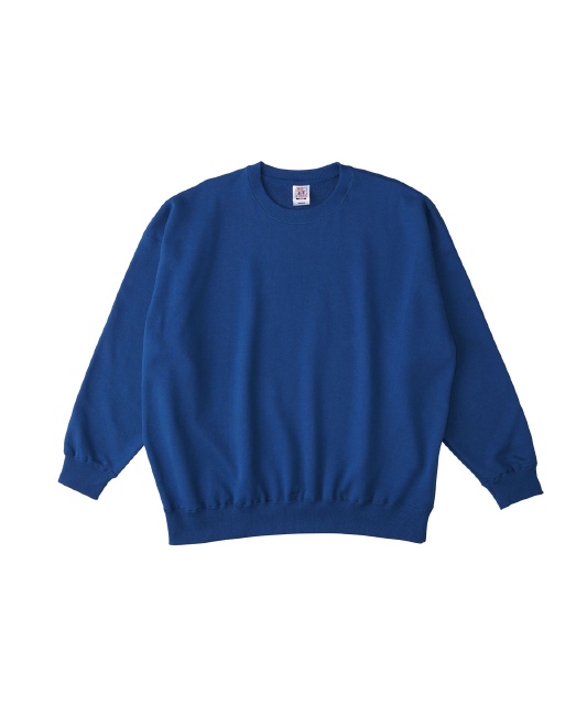 ディープブルー｜アクティブオーバーサイズスウェット