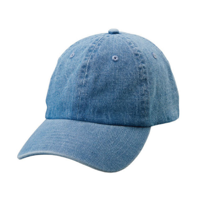 ライトブルーデニム（バイオウォッシュ）｜THE キャップ