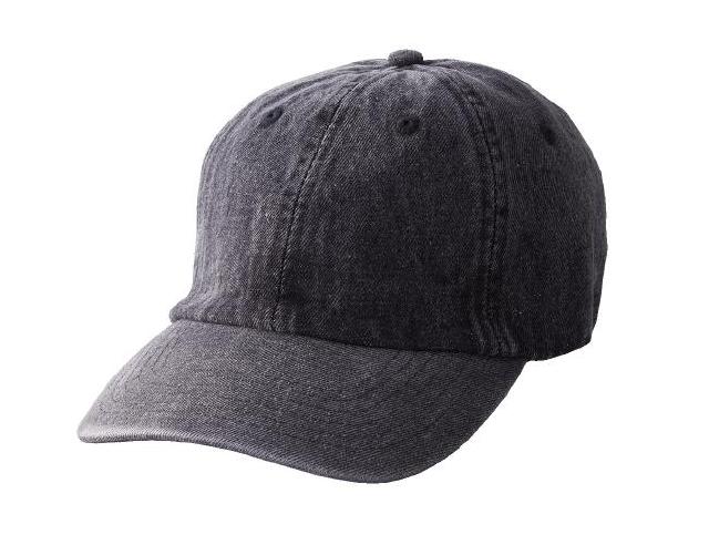 ブラック｜ソフトデニムキャップ