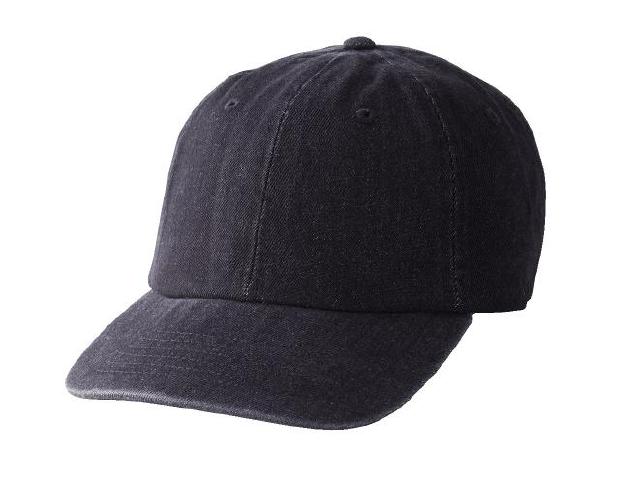 ダークブラック｜ソフトデニムキャップ