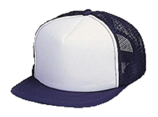 ホワイト×ネイビー｜マルチキャップ